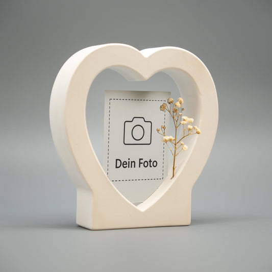 Polaroid Halter Herz PERSONALISIERT - für 54x86 mm
