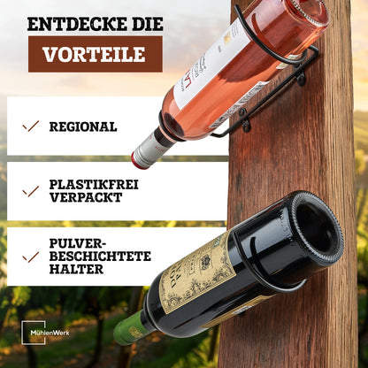 Weinständer aus Fassdaube